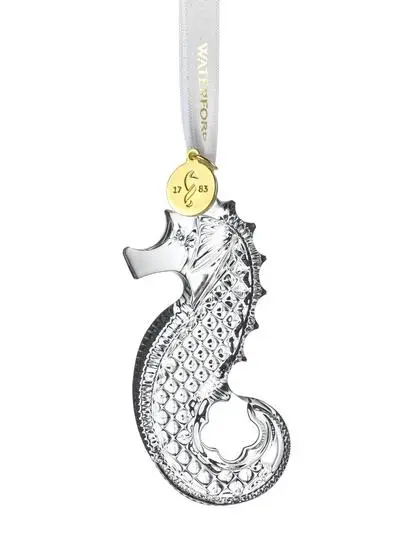 Waterford Crystal Seahorse Christmas Tree Decoration